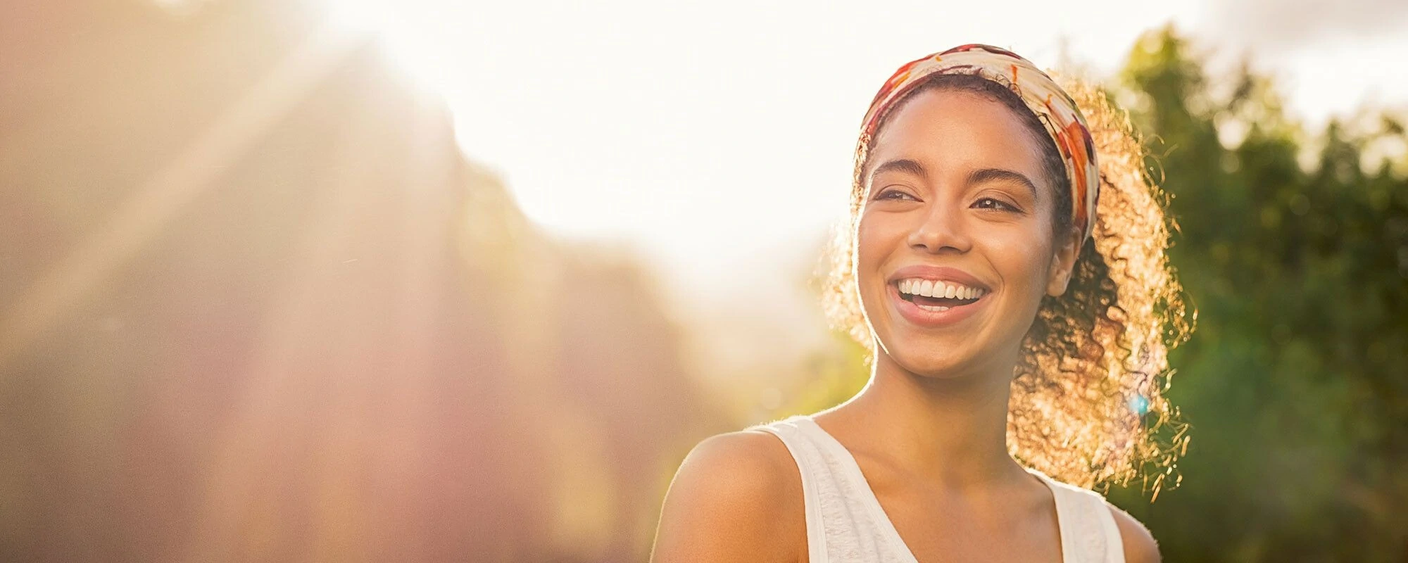 Happy healthy woman Happy healthy woman